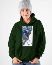 Load image into Gallery viewer, Magical Gray Couple African Parrot Gift For Bird Lovers Hoodie

