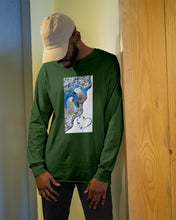 Load image into Gallery viewer, Magical Gray Couple African Parrot Gift For Bird Lovers Unisex Long Sleeve
