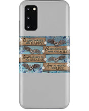 Load image into Gallery viewer, Do What Makes You Happy With Bats Gift For Girls Phone case
