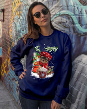 Load image into Gallery viewer, Yorkshire Terrier Loves Drinking Hot Latte Gift For Dog Lovers Sweatshirt
