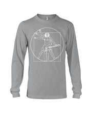 Load image into Gallery viewer, Guitar Vitruvian Design Gift For Guitar Lovers Unisex Long Sleeve
