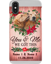 Load image into Gallery viewer, Golden Retriever You And Me Gift For Dog Lovers Phone case
