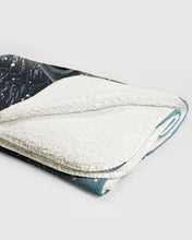 Load image into Gallery viewer, Dachshund Gift For Dog Lovers Snowy Night Together Sherpa Blanket
