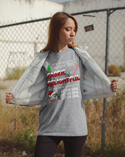 Load image into Gallery viewer, Weather Outside Frightful Sewing Let Us Sew Guys Tee
