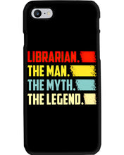 Load image into Gallery viewer, Vintage Funny Librarian The Man The Myth The Legend Gift For Friends Phone case
