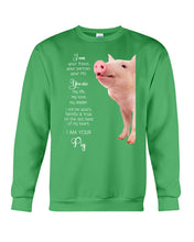 Load image into Gallery viewer, Pig I'm Your Friend Gift For Pig Lovers Sweatshirt
