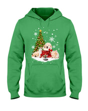 Load image into Gallery viewer, Funny Golden Retrievers Sleep In Red Boots Gift For Dog Lovers Hoodie
