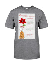 Load image into Gallery viewer, Pomeranian Cherished Memories At Christmas Gift For Dog Lovers Guys Tee
