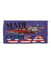 Load image into Gallery viewer, Horse Made In The America Red Car Gift For Horse Lovers Cloth Face Mask
