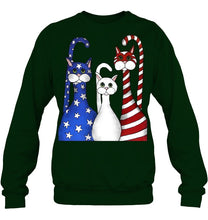 Load image into Gallery viewer, Cat Happy America  Independence's Day Special Custom Design Sweatshirt
