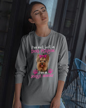 Load image into Gallery viewer, Yorkshire Terrier I'm Not Just A Dog Person Gift For Dog Lovers Unisex Long Sleeve
