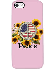 Load image into Gallery viewer, Peace Sign Sunflower Birthday Gift For Girls Phone case
