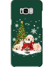 Load image into Gallery viewer, Funny Golden Retrievers Sleep In Red Boots Gift For Dog Lovers Phone case
