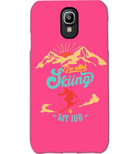 Load image into Gallery viewer, I'm Retired Skiing Is My Job Mountainous Terrain Phone case
