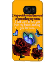 Load image into Gallery viewer, Butterfly Calling My Name Gift For Lover Phone case
