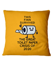 Load image into Gallery viewer, This Finn Survived The Great Toilet Paper Crisis Of 2020 Pillow Cover
