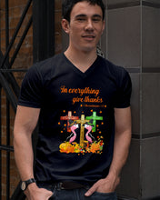 Load image into Gallery viewer, Flamingo In Everything Give Thanks Gift For Flamingo Lovers Guys V-Neck
