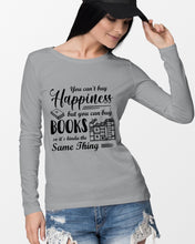 Load image into Gallery viewer, But You Can Buy Books Custom Design For Book Lovers Unisex Long Sleeve
