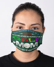 Load image into Gallery viewer, Golf Who Believes In Herself Gift For Sport Lovers Cloth Face Mask
