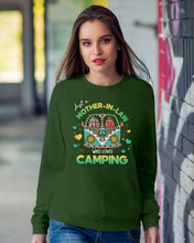 Load image into Gallery viewer, Just A Mother-in-law Who Loves Camping Trending Sweatshirt
