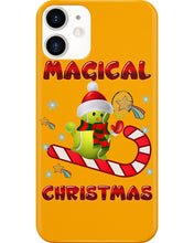 Load image into Gallery viewer, Tennis Players Magical Christmas Snowman Gift For Women Phone case
