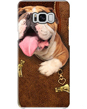 Load image into Gallery viewer, Bulldog In Cool Tote Bag Gift For Dog Lovers Phone case
