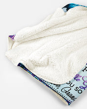 Load image into Gallery viewer, When I Tell You I Love You Grandma Gift For Granddaughter Sherpa Blanket
