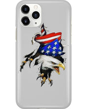 Load image into Gallery viewer, Eagle Giant Scratch USA Flag Gift For Women Phone case
