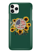 Load image into Gallery viewer, Peace Sign Sunflower Birthday Gift For Girls Phone case
