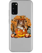 Load image into Gallery viewer, Chihuahua Book Pumpkin Halloween Gift For Dog Lovers Phone case
