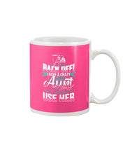 Load image into Gallery viewer, Back Off I Have A Crazy Aunt And I'm Not Afraid To Use Her Mug
