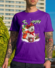Load image into Gallery viewer, Cute Westie Christmas Night Gift For Dog Lovers Guys Tee
