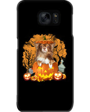 Load image into Gallery viewer, Chihuahua Book Pumpkin Halloween Gift For Dog Lovers Phone case
