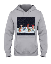 Load image into Gallery viewer, Night Christmas Chihuahua Cool Weather Gift For Dog Lovers Hoodie
