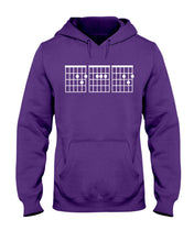 Load image into Gallery viewer, Vintage Funny Guitar Chords Custom Gift For Guitar Lovers Hoodie
