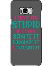 Load image into Gallery viewer, I Can't Fix Stupid But I An Sadate It Gift For Girls Phone case

