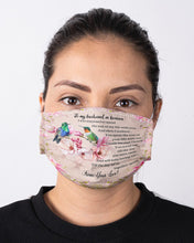 Load image into Gallery viewer, Til The Day We're Together Humming Birds Cloth Face Mask
