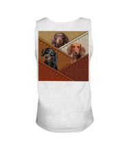 Load image into Gallery viewer, Three Cute Shih Tzu In Bag Gift For Dog Lovers Unisex Tank Top

