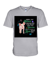 Load image into Gallery viewer, Cute Pig Love Never Dies Gift For Pig Lovers Guys V-Neck
