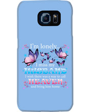 Load image into Gallery viewer, I'm Lonely I Miss My Husband Butterfly Gift For Lover Phone case
