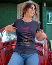 Load image into Gallery viewer, Birthday Gift For November Girl I'm Smarter Than You Think Ladies Tee
