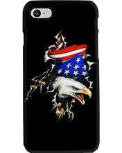 Load image into Gallery viewer, Eagle Giant Scratch USA Flag Gift For Women Phone case
