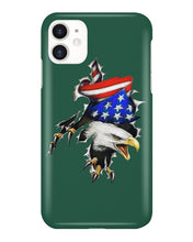 Load image into Gallery viewer, Eagle Giant Scratch USA Flag Gift For Women Phone case
