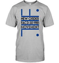 Load image into Gallery viewer, New Order Facd 501981 Movement Simple Unique Custom Design Guys Tee
