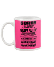 Load image into Gallery viewer, Gift For Husband Taken By A November Sexy Wife Who Happens To Cuss A Lot Mug
