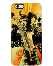 Load image into Gallery viewer, Unique Saxophone Paisley Design Vintage Design Gift For Women Phone case
