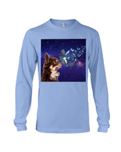 Load image into Gallery viewer, Chihuahua Blue Butterflies Sky Gift For Dog Lovers Unisex Long Sleeve
