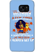Load image into Gallery viewer, December Superwoman  Life Has Knocked Me Down Birthday Meaningful Gift Phone case
