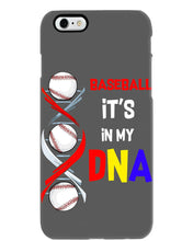 Load image into Gallery viewer, Baseball Be My DNA Gift For Sport Lovers Phone case
