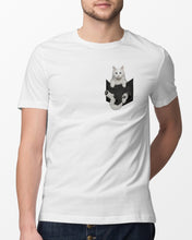 Load image into Gallery viewer, Cat In Your Front Pocket Great Gift For Cat Lovers Guys Tee
